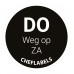 HACCP wateroplosbare dag stickers Donderdag weg op Za